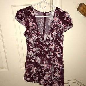 Floral romper